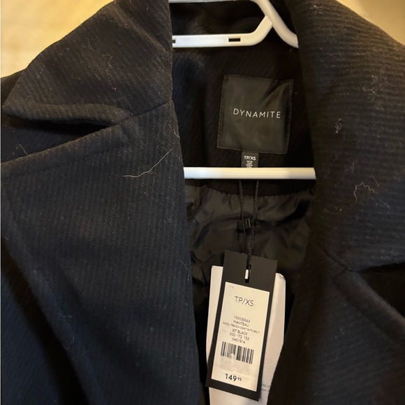 NWT dress coat. Size xs - Picture 3 of 5